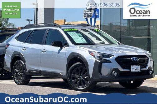 Ice Silver Metallic 2025 Subaru Outback Onyx Edition