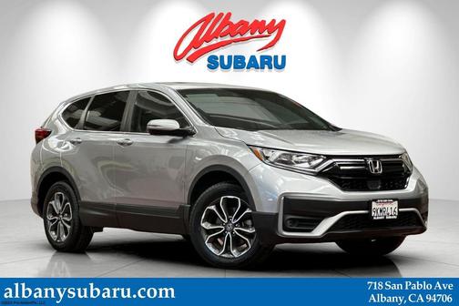 Silver 2022 Honda CR-V AWD EX