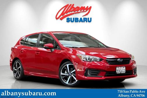 Red Pearl 2023 Subaru Impreza Sport