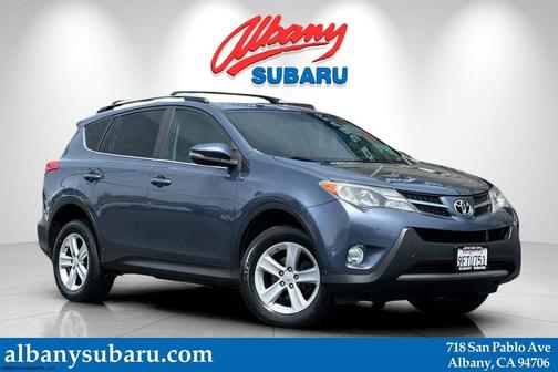 Shoreline Blue Pearl 2014 Toyota RAV4 XLE