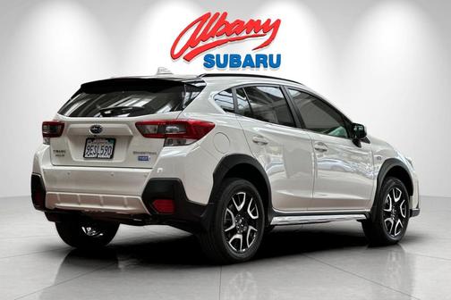 Crystal White Pearl 2023 Subaru Crosstrek Hybrid Base