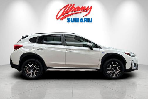 Crystal White Pearl 2023 Subaru Crosstrek Hybrid Base
