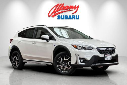 Crystal White Pearl 2023 Subaru Crosstrek Hybrid Base