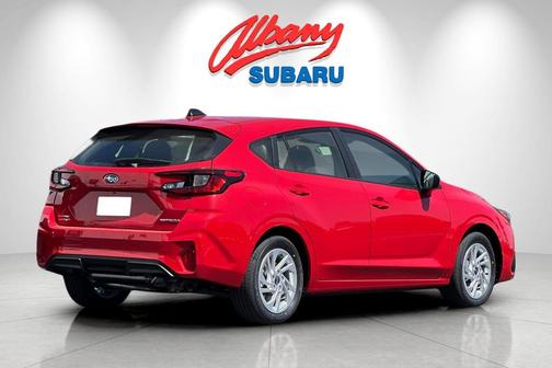 Pure Red 2025 Subaru Impreza Base