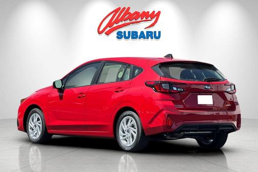Pure Red 2025 Subaru Impreza Base