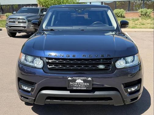 Blue 2017 Land Rover Range Rover Sport 5.0L Supercharged Dynamic