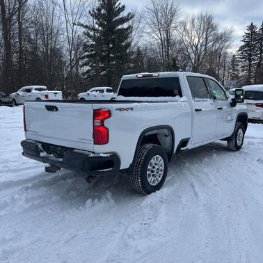 Summit White 2021 Chevrolet Silverado 2500 Custom