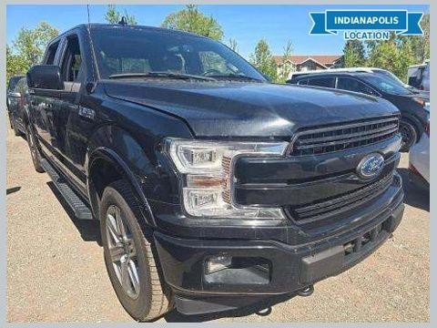 Shadow Black 2018 Ford F-150 Lariat