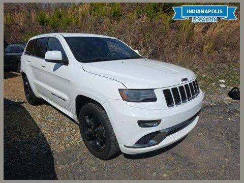Bright White Clearcoat 2015 Jeep Grand Cherokee Overland SUV
