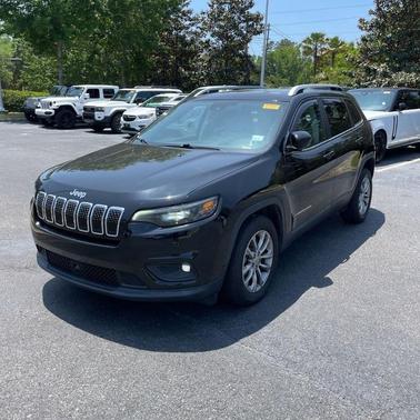 Diamond Black 2021 Jeep Cherokee Latitude Plus