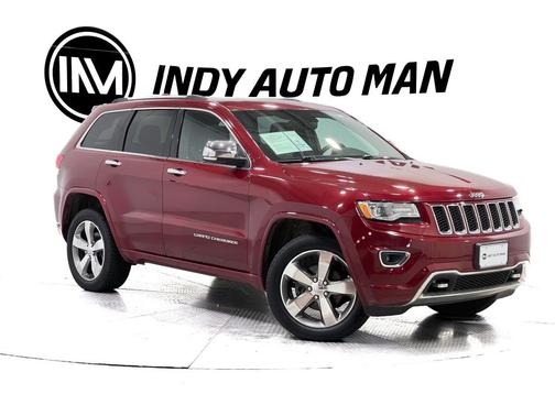 Deep Cherry Red Crystal Pearlcoat 2015 Jeep Grand Cherokee Overland
