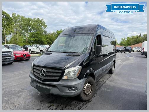 Jet Black 2016 Mercedes-Benz Sprinter 2500 Normal Roof