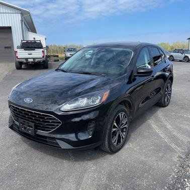 Agate Black Metallic 2021 Ford Escape SE