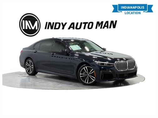 Carbon Black Metallic 2021 BMW 750 i xDrive