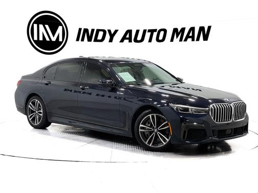 Carbon Black Metallic 2021 BMW 750 i xDrive