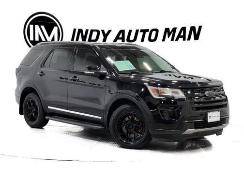 Shadow Black 2018 Ford Explorer XLT