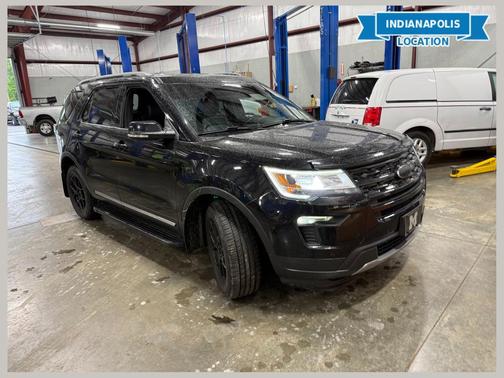 Shadow Black 2018 Ford Explorer XLT