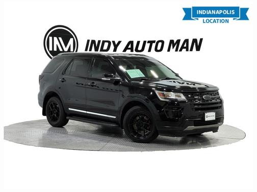 Shadow Black 2018 Ford Explorer XLT