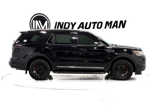Shadow Black 2018 Ford Explorer XLT