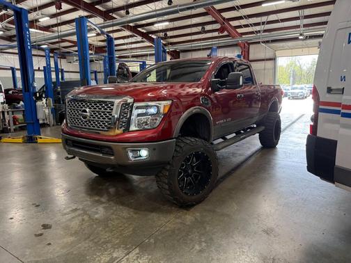 Cayenne Red 2016 Nissan Titan XD Platinum Reserve