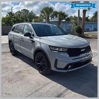 Wolf Gray 2022 Kia Sorento SX