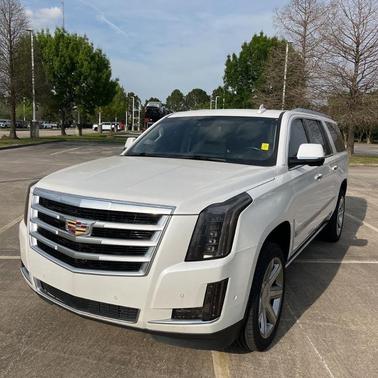 Crystal White Tri-Coat 2018 Cadillac Escalade ESV Premium Luxury