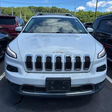Bright White Clearcoat 2015 Jeep Cherokee Limited