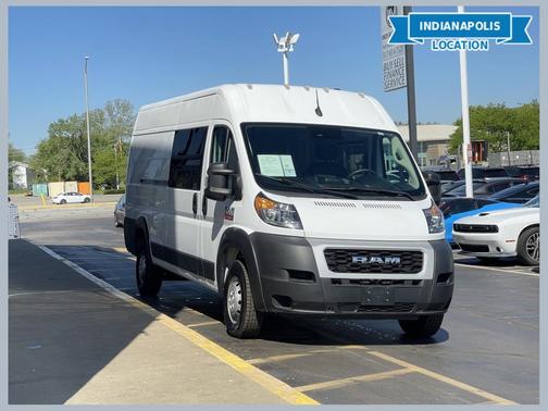 Bright White Clearcoat 2022 RAM ProMaster 3500 High Roof