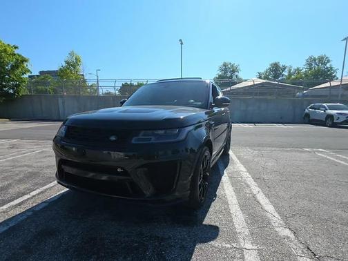 Santorini Black Metallic 2020 Land Rover Range Rover Sport SVR