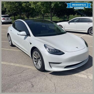 Pearl White Multi 2021 Tesla Model 3 Long Range