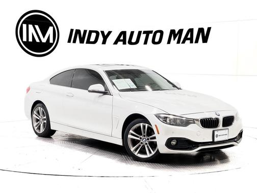 White Metallic 2018 BMW 430 i xDrive