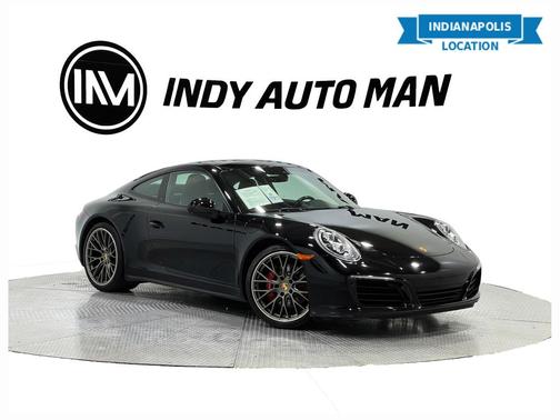 Jet Black Metallic 2017 Porsche 911 Carrera 4S