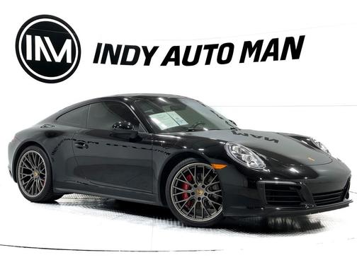 Jet Black Metallic 2017 Porsche 911 Carrera 4S