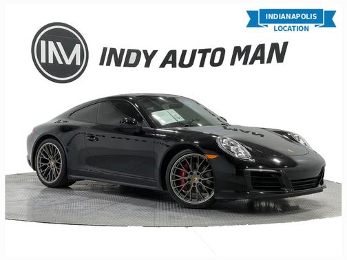 Jet Black Metallic 2017 Porsche 911 Carrera 4S