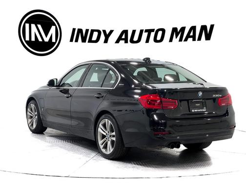 Black Sapphire Metallic 2017 BMW 330e iPerformance
