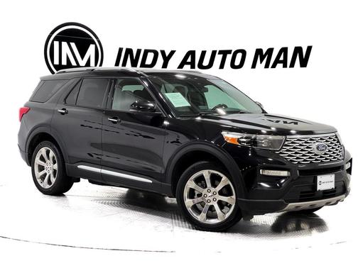 Agate Black Metallic 2020 Ford Explorer Platinum