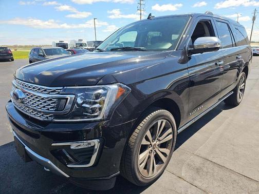 Agate Black Metallic 2021 Ford Expedition Max Platinum