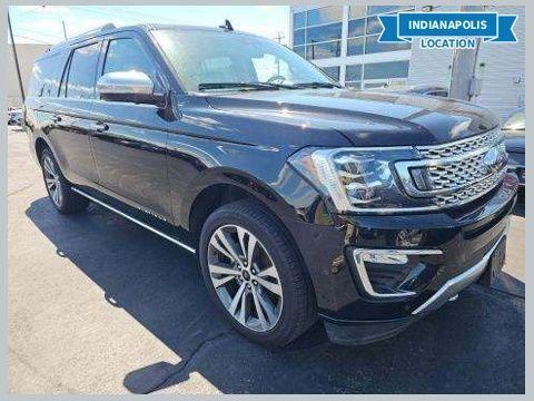 Agate Black Metallic 2021 Ford Expedition Max Platinum
