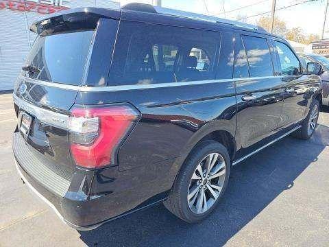 Agate Black Metallic 2021 Ford Expedition Max Platinum