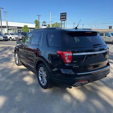 Shadow Black 2018 Ford Explorer XLT