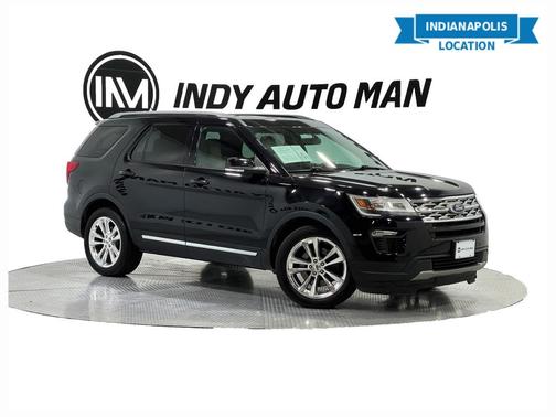 Shadow Black 2018 Ford Explorer XLT