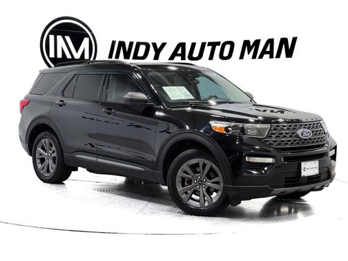 Agate Black Metallic 2021 Ford Explorer XLT