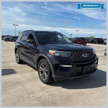 Agate Black Metallic 2021 Ford Explorer XLT