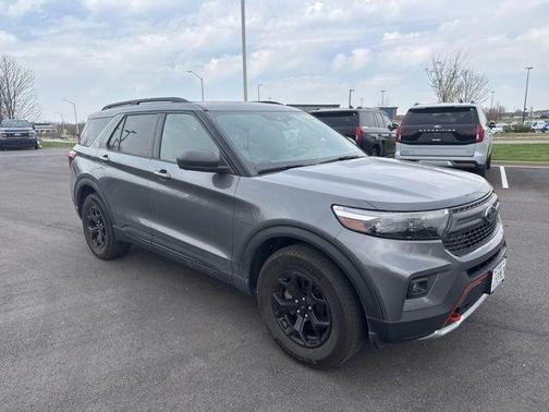 Carbonized Gray Metallic 2022 Ford Explorer Timberline