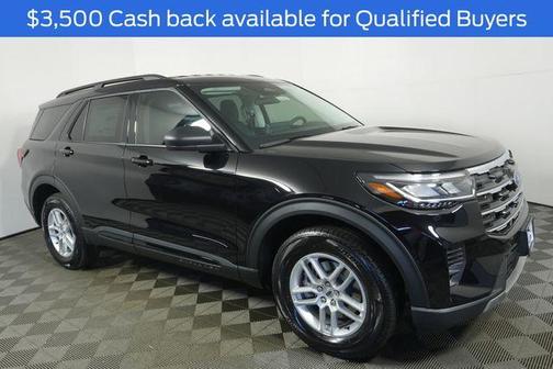 Agate Black Metallic 2026 Ford Explorer Active