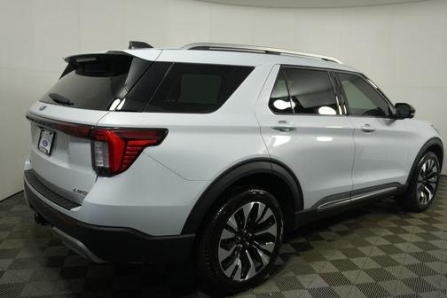 White 2026 Ford Explorer Platinum