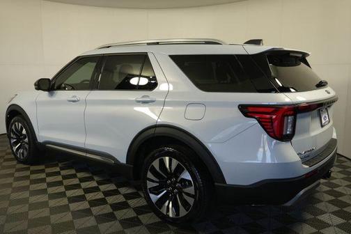 White 2026 Ford Explorer Platinum