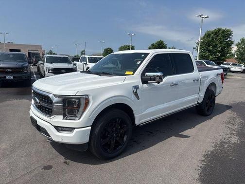 Star White 2022 Ford F-150 Platinum