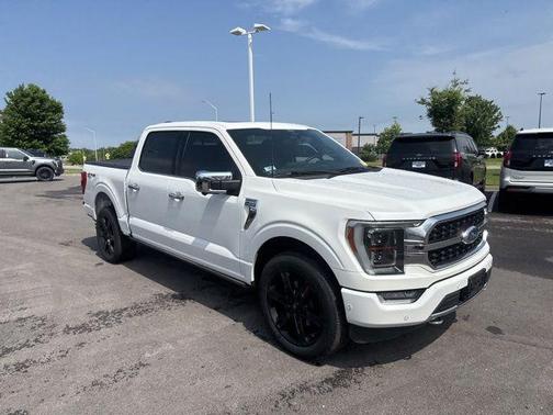 Star White 2022 Ford F-150 Platinum