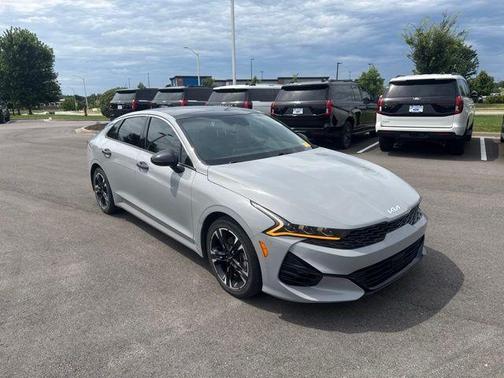 Gray 2023 Kia K5 GT-Line
